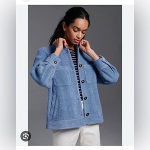 Anthropologie Greylin jacket blue sz L